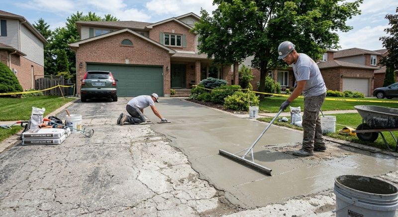 Cement Refinishing in West Des Moines, IA