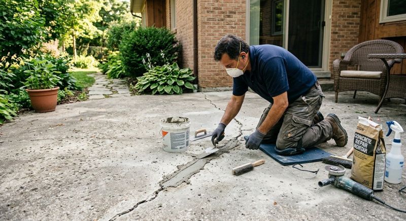 Concrete Apron Repair in Corpus Christi, TX