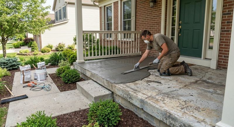 Concrete Stairs Resurfacing in Corpus Christi, TX