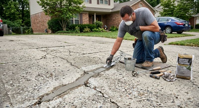 Driveway Curb Repair in West Des Moines, IA