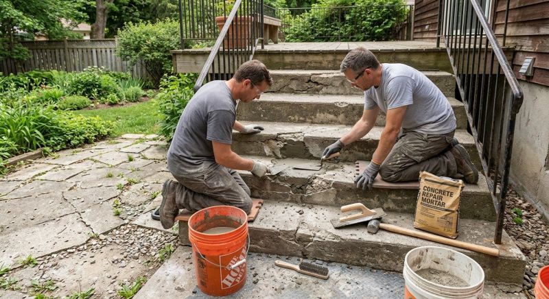 Pathway Repair in West Des Moines, IA